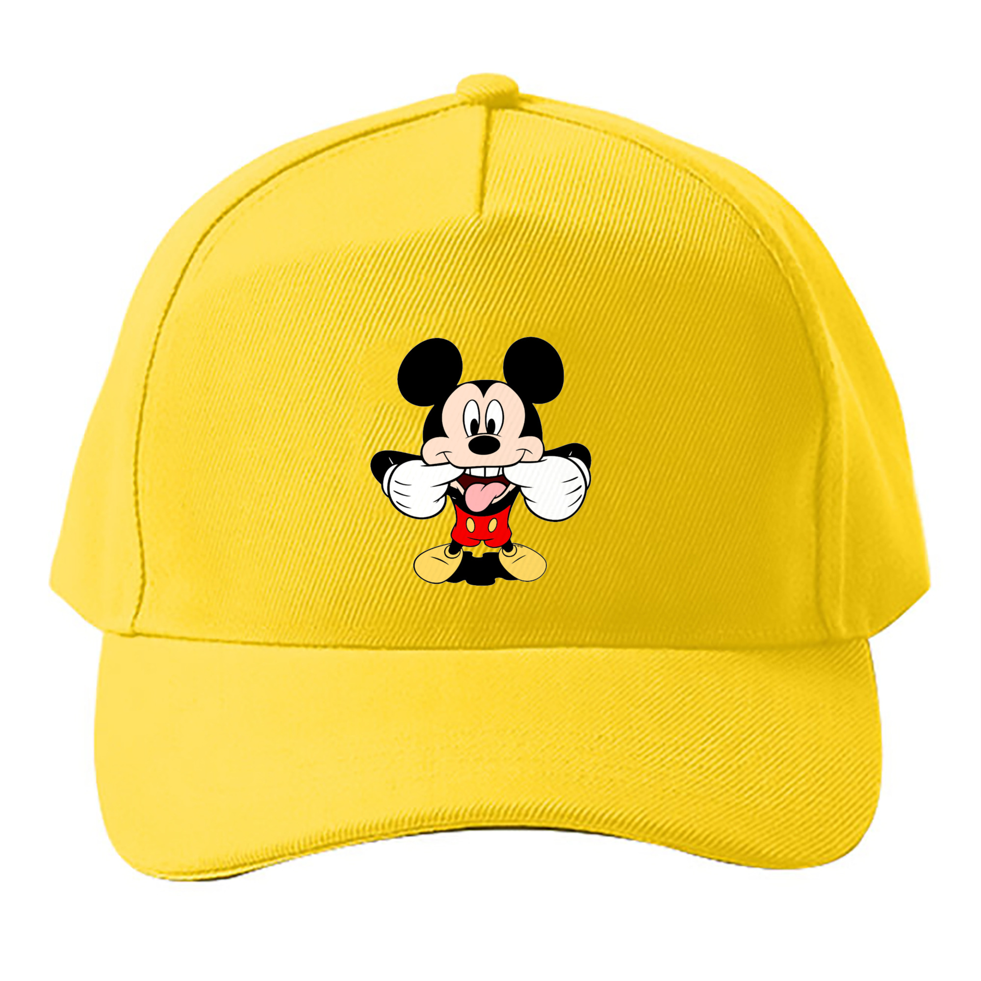 （画像用） ミッキーマウス Mickey Mouse ベースボールキャップ 綿100％ 男女兼用 帽子 スポーツ